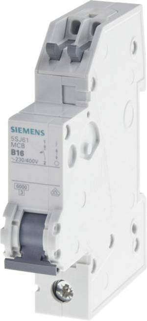 1x Siemens H16A Sicherungsautomat Gebraucht 1polig 5SN1